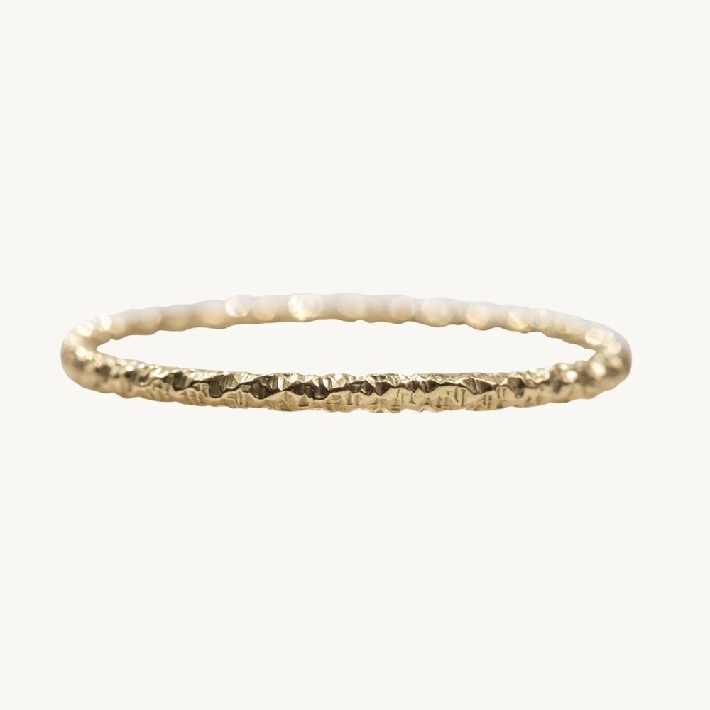 Catbird Homespun Ring 18k Yellow Gold Size 6.5